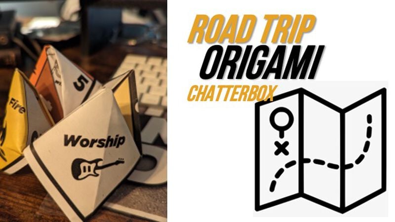 Road Trip Origami Chatterbox
